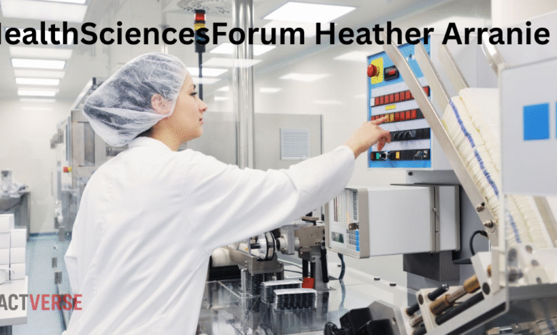 HealthSciencesForum Heather Arranie