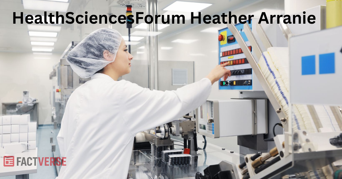 HealthSciencesForum Heather Arranie