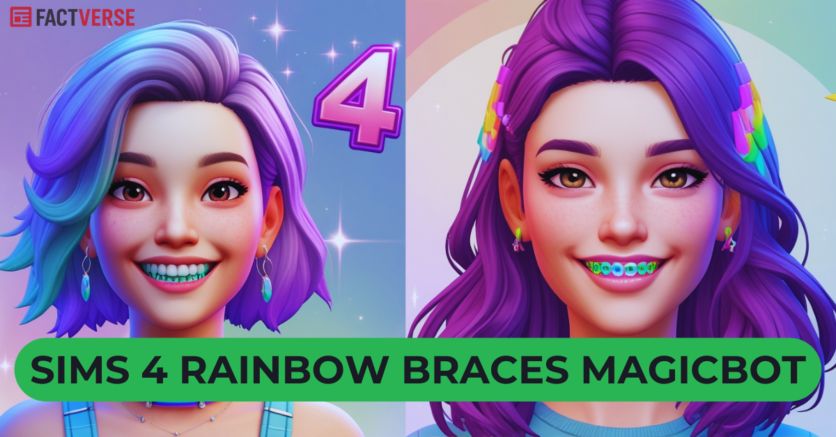 Sims 4 Rainbow Bracers Magicbot