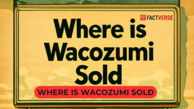 Where is Wacozumi Sold