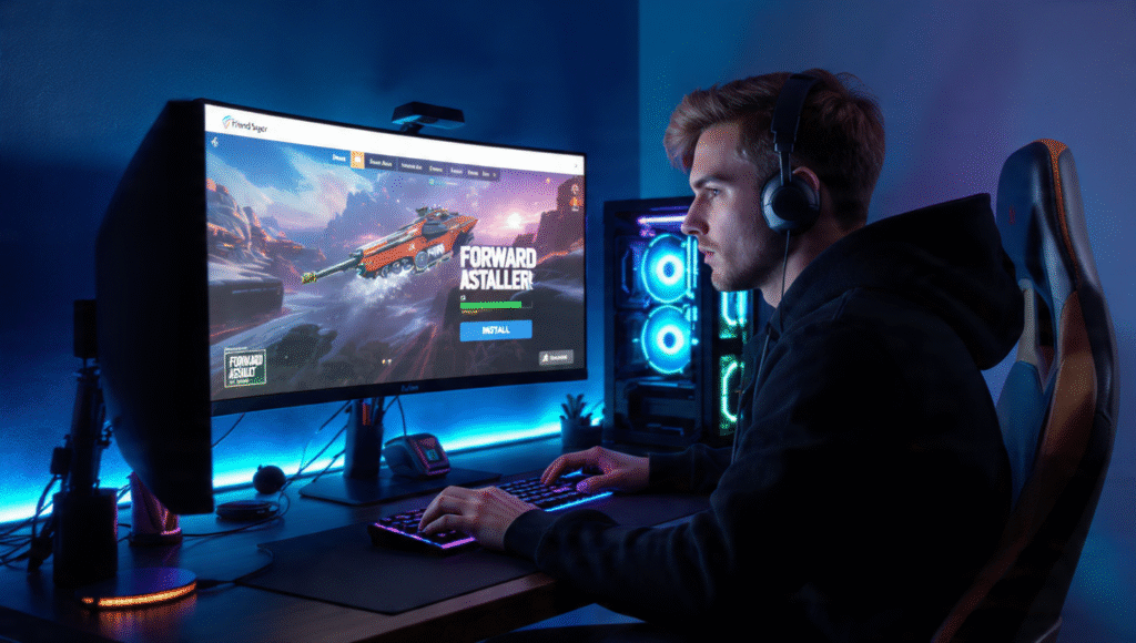 How to Install Forward Assault PC Friend Sagor