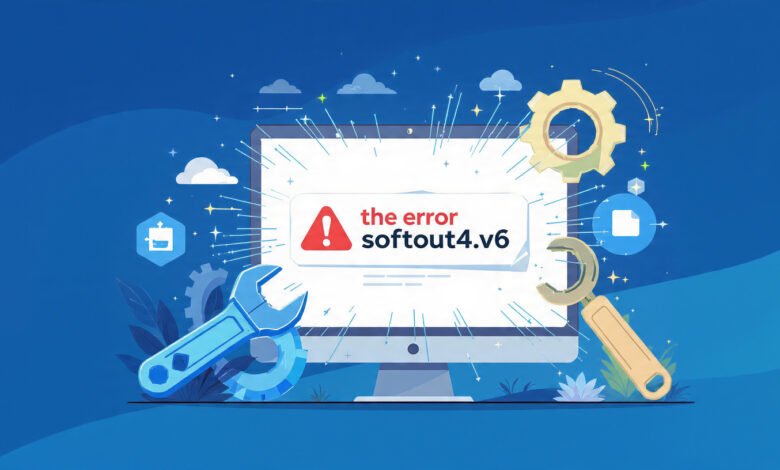 the error softout4.v6